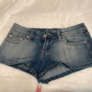 Dollhouse size 1 denim shorts